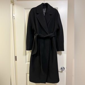 & Other Stories Voluminous Belted Wool Coat